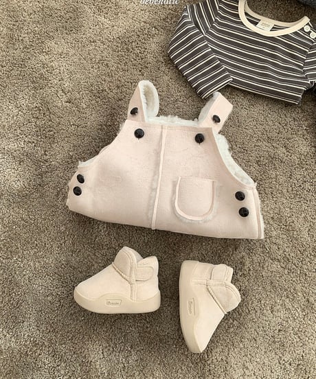 予約 bebeholic Moose suspender suit