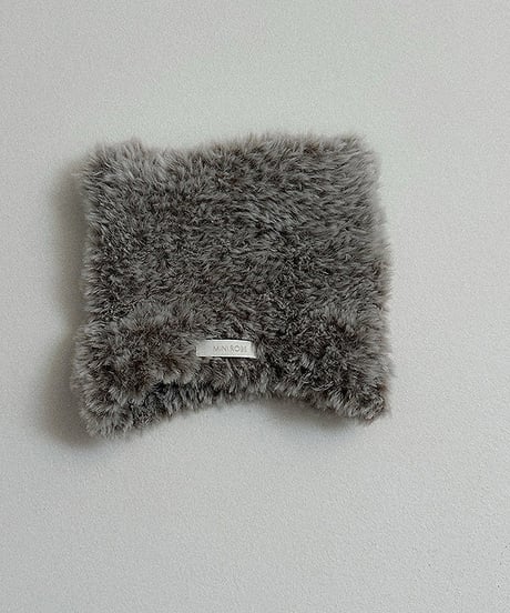 予約minirobe Mink cat beanie