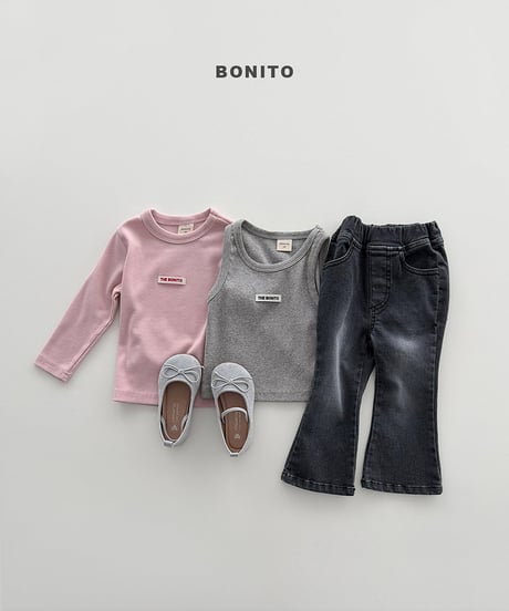 予約 bonito Boot cut spande pants