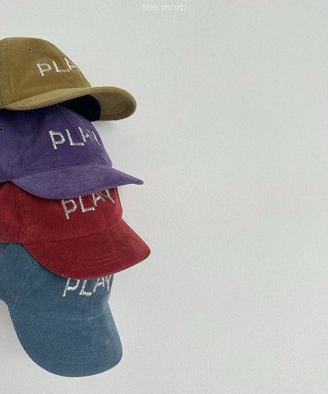 予約minirobe Play cap hat