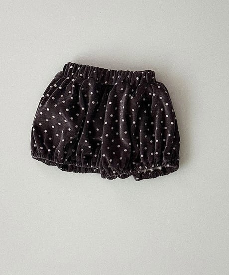 予約 ONU Velvet dot bloomer