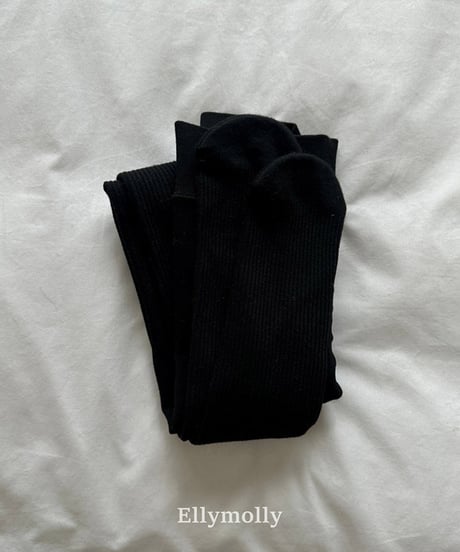 予約Elly Molly Fleece-Lined Basic Tights