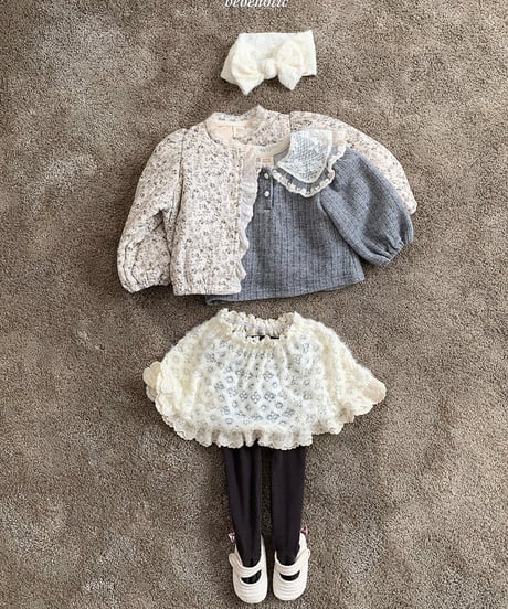 予約 bebeholic DL layered skirt