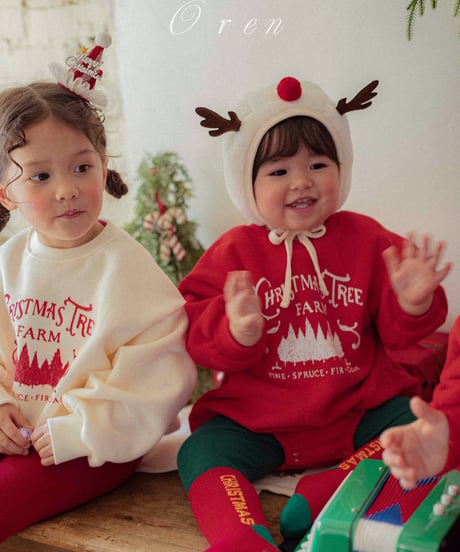 予約 OREN Merry Christmas Sweatshirt Suit