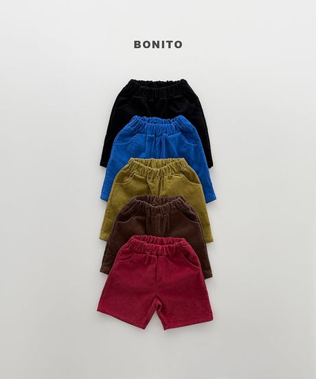 予約 bonito Golden short pants