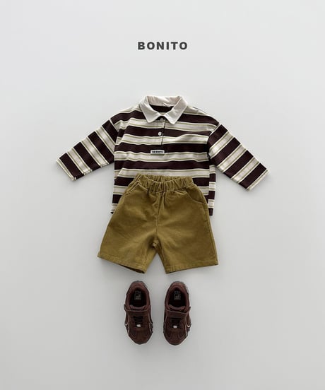 予約 bonito ST collar tee