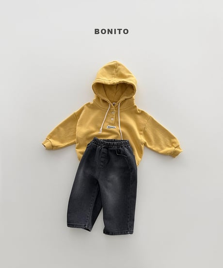 予約 bonito Single-piece hooded tee