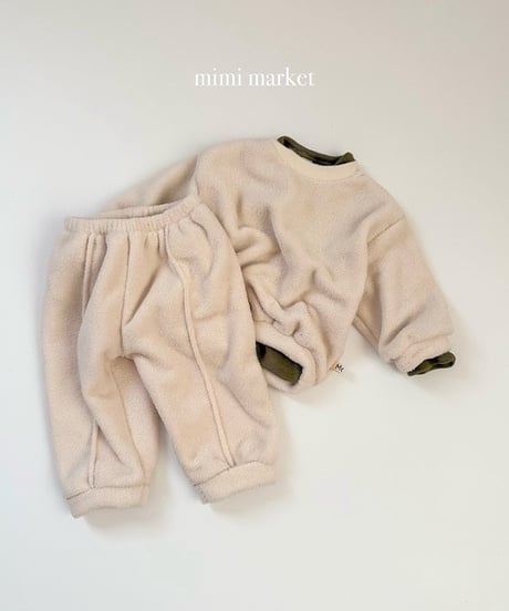 予約 mimi market Eggpin chin jogger pants
