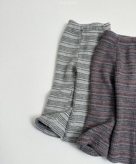 予約minirobe Soboru pants