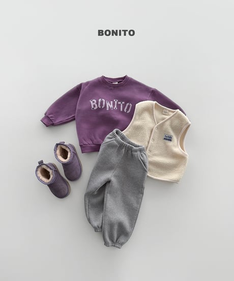 予約 bonito Fluffy Teddy Fleece Vest