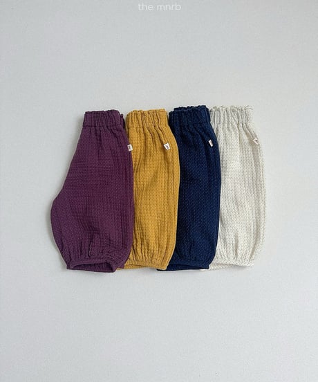 予約minirobe Chubby 8-part pants