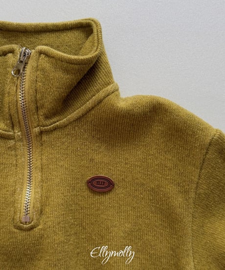 予約Elly Molly Arden Wool Half-Zip