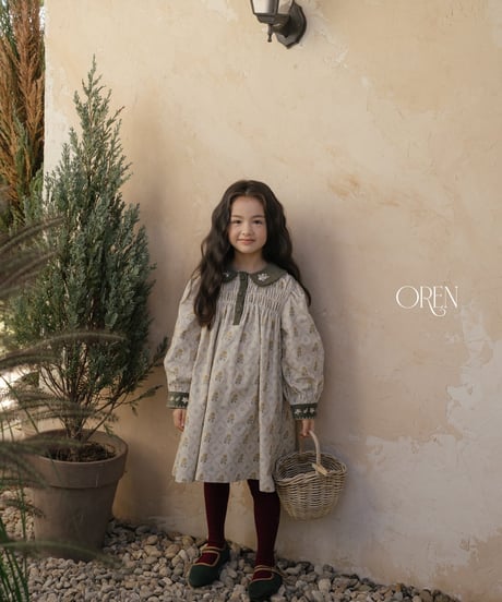 予約 OREN Camilla Color-Block Dress