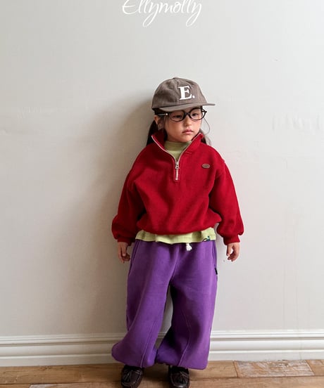 予約Elly Molly Arden Wool Half-Zip