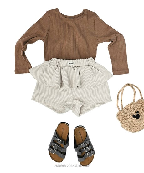 即納 HanaB Frill shorts