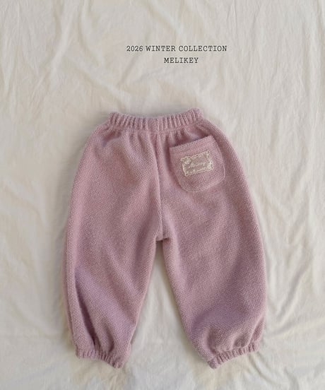 予約 melikey Mongle Jogger pants