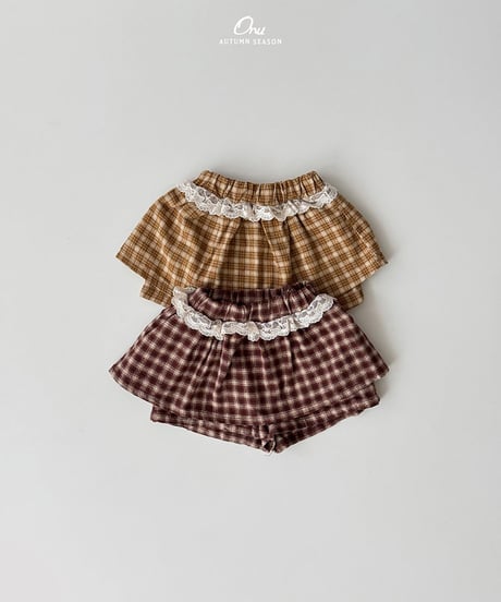 予約 ONU Kang Kang skirt pants