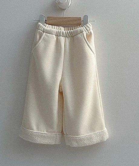 予約minirobe Roll-up day pants