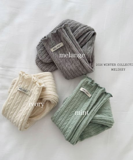 予約 melikey Long socks