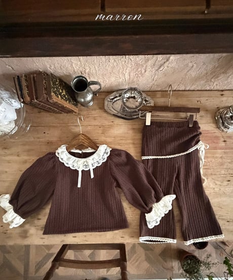 予約 marron Milk T-shirt