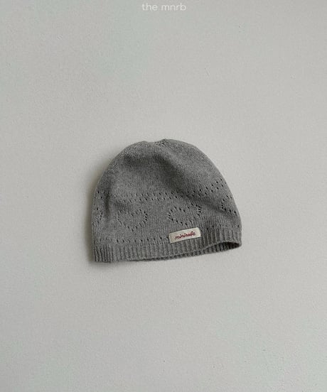 予約minirobe Heart beanie