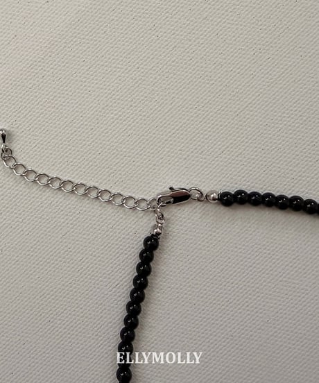 予約Elly Molly Horse bead necklace