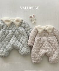 予約 valubebe Sherbet flower padded suit