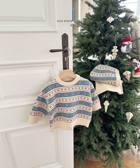 予約 melikey Vintage Indian knit