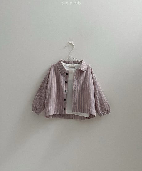 予約minirobe Woody st shirt