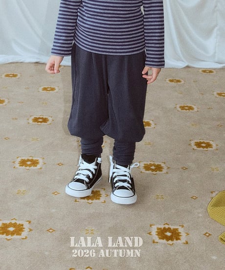 予約 lalaland Warmer pants