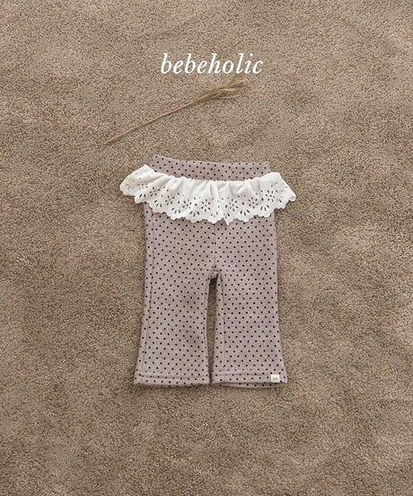 予約 bebeholic Baiju boots cut pants