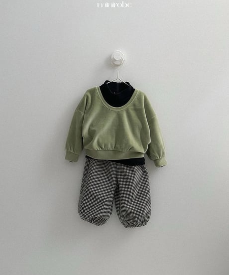 予約minirobe Bongbong gojang pants