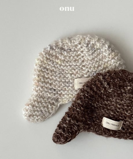 予約 ONU Ramen ground knit hat