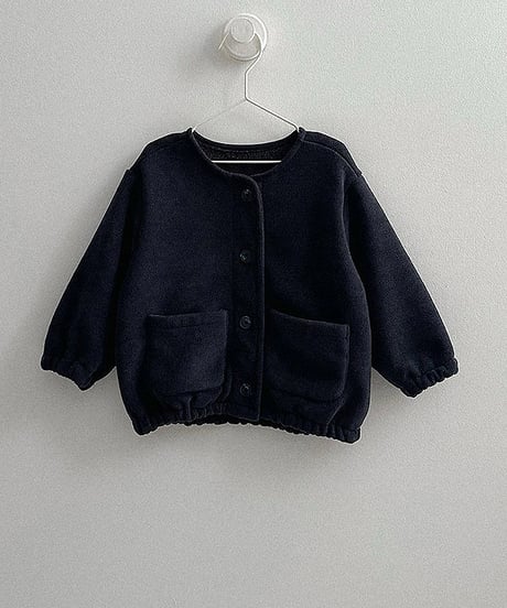 予約minirobe Poy worm cardigan