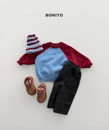 予約 bonito Two-Tone Knit Beanie
