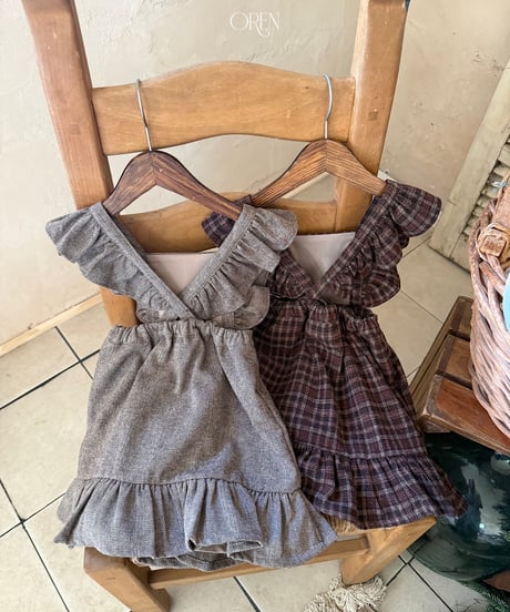 予約 OREN Solen Suspender Dress