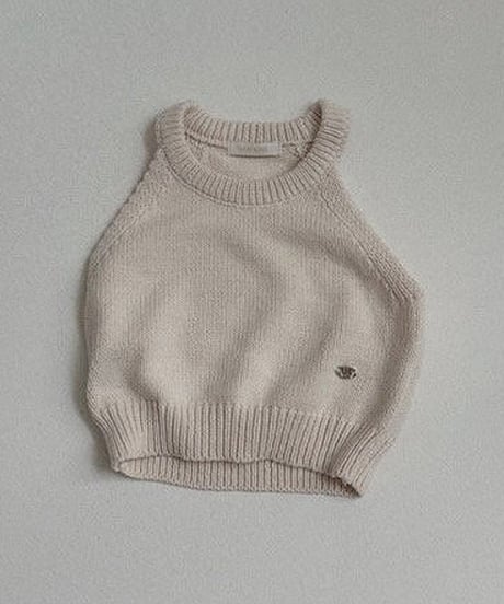 予約minirobe Holter neck knit