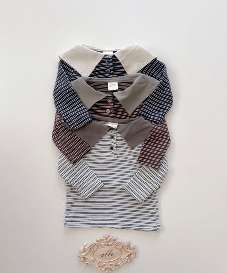 一部即納 Kenny collar tee