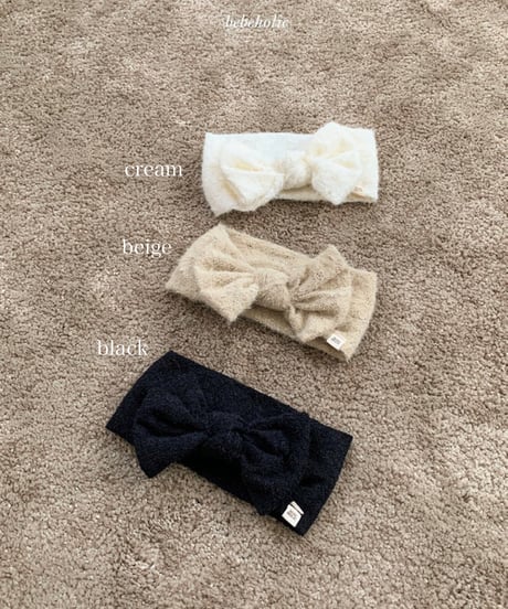予約 bebeholic Marie hair band