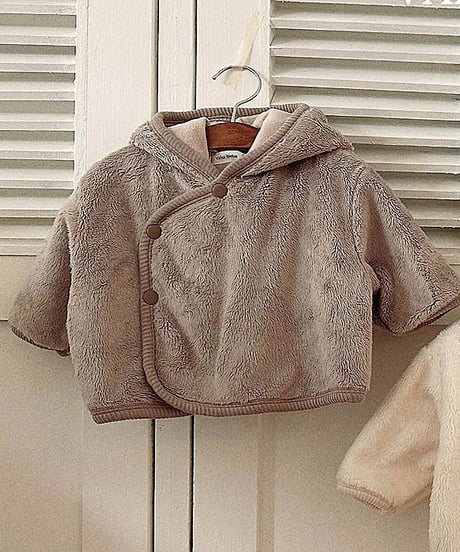 予約 valubebe Rabbit fleece jacket
