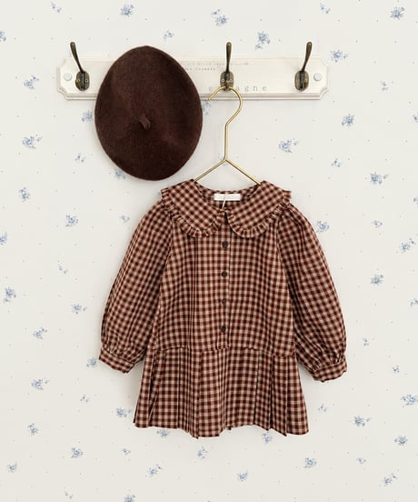 即納 banana.j Lisa wrinkle dress