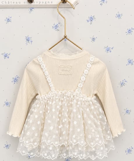 即納aosta lace strap bustier