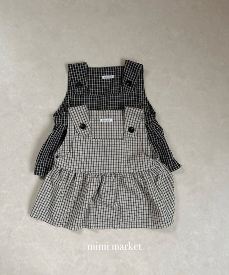 予約 mimi market Rona suspender one-piece