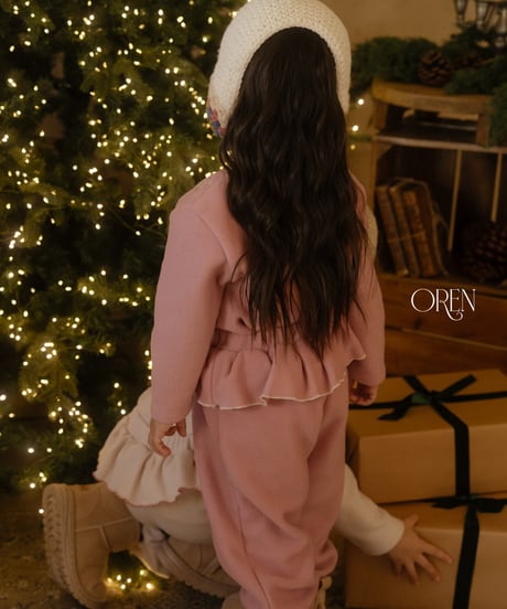 予約 OREN Ambre Frill Two-Piece Set