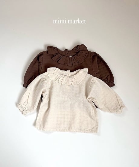 予約 mimi market Siacollar blouse