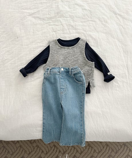 予約 atomeme Berry boots cut denim