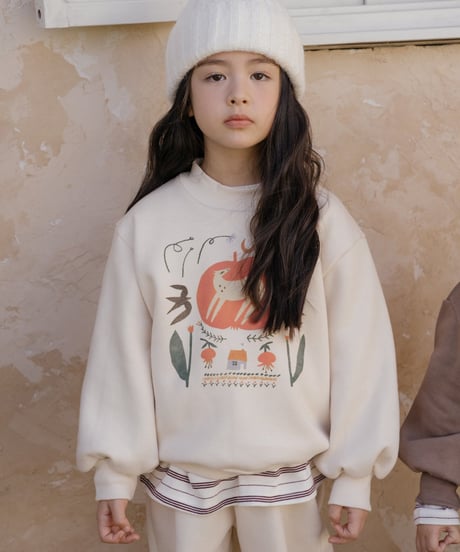 予約 OREN Romy Garden Fleece-Lined Two-Piece Set