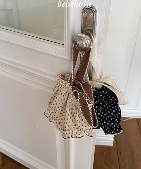 予約 bebeholic Leaf suspender bloomer
