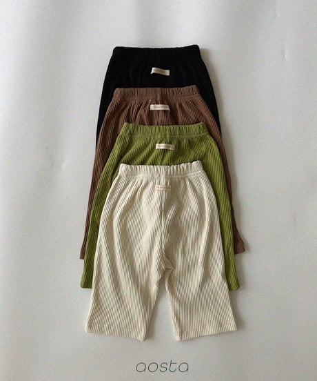 予約aosta Butter Pants