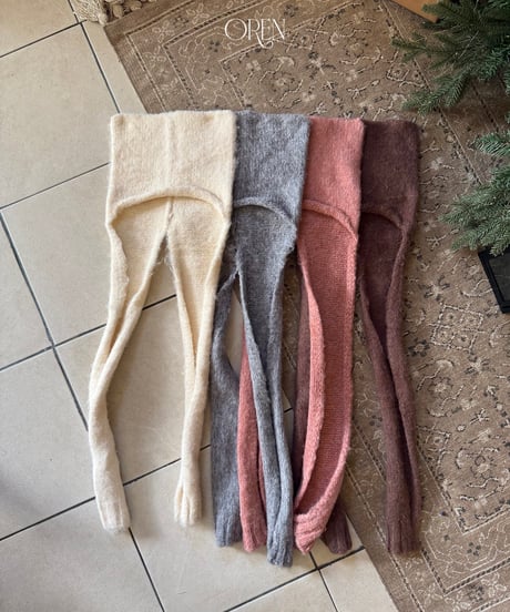 予約 OREN Cat Scarf Beanie